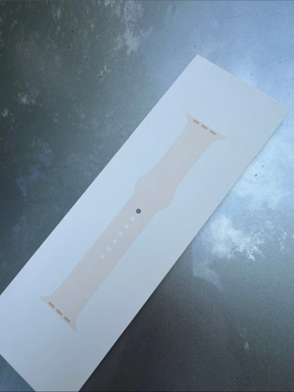 Apple Silicone Sports Watch Band - Light Pink